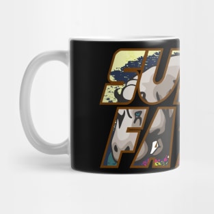 super fatty hippo africa comic birthday gift shirt Mug